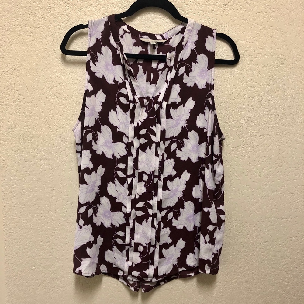 41 Hawthorn Pleated Blouse EUC
